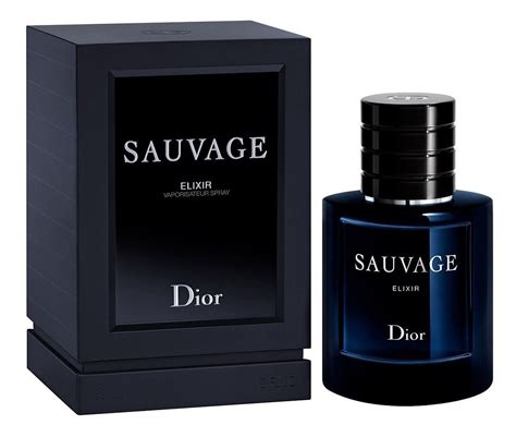 dior sauvage elixir box.